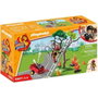 Playmobil Duck On Call Action Secours Pompiers avec Arbre Flamme et Figurine Enfant 3 Ans