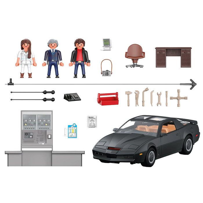 Playmobil Knight Rider - K.I.T.T. avec fonctions électroniques 70924