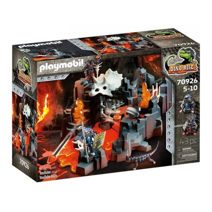 Playmobil Dino Rise Guardian La Fuente - Jeu de figurines avec canon et prison pour enfants dès 4 ans Playmobil Dino Rise Guardian La Fuente - Jeu de figurines avec canon et prison pour enfants dès 4 ans