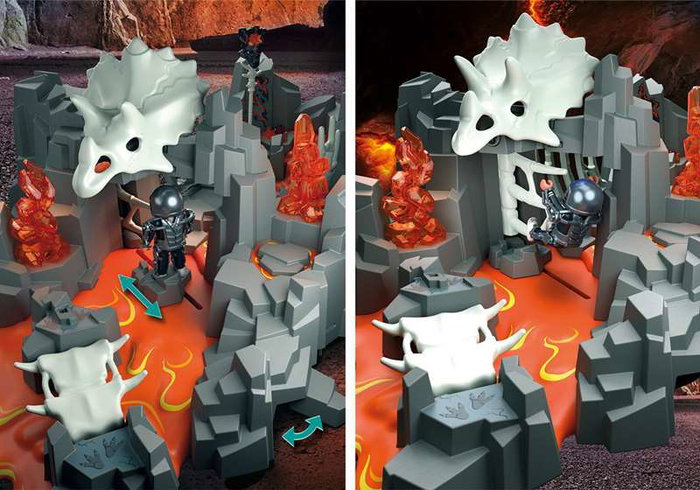 Playmobil Dino Rise Lava Fountain Guardian 70926