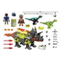 Playmobil Robot Dino Machine de Combat avec Mineur et Vélociraptors – Jeu de Construction 4 Ans+
