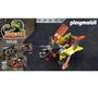 Playmobil Robot Dino Machine de Combat avec Mineur et Vélociraptors – Jeu de Construction 4 Ans+
