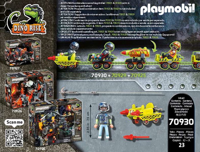 Playmobil Dino Rise Mina Cruiser 70930