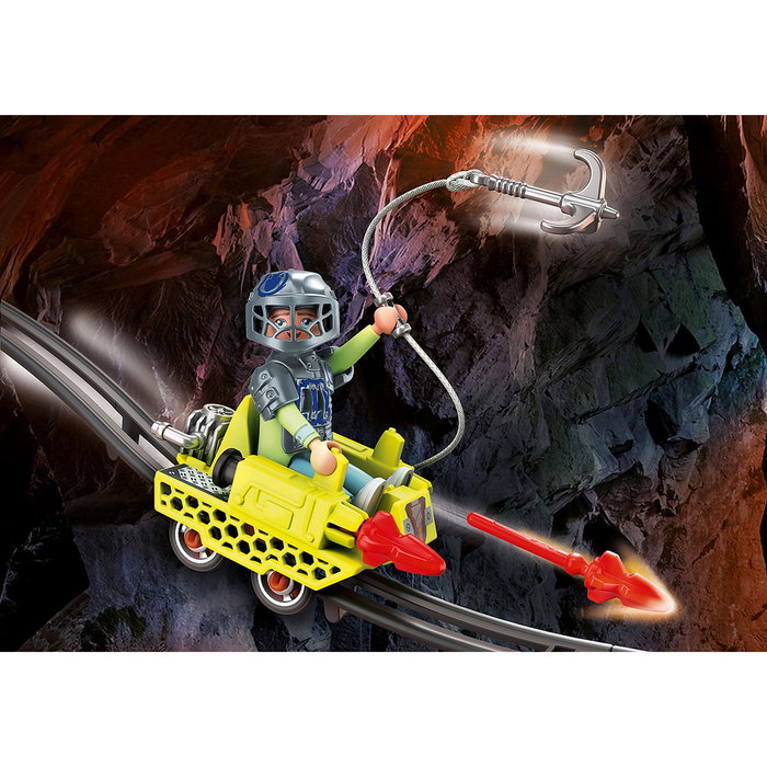 Playmobil - Véhicule Mina Cruiser 70930, avec canons et espace pour figurine, jeu de construction pour enfants dès 4 ans