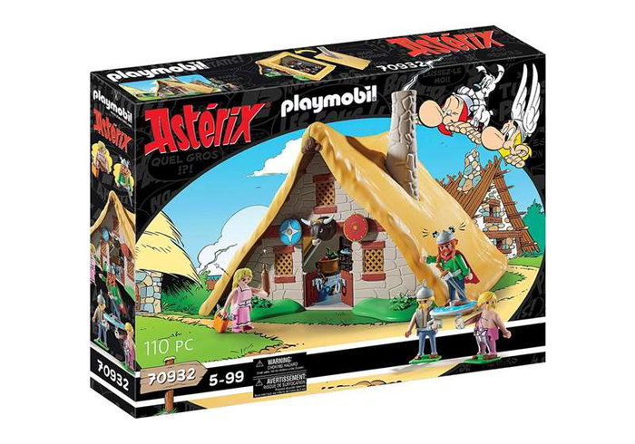 Playmobil Astérix, La hutte d'Abraracourcix, 110 pièces