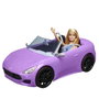 Mattel - Poupée Barbie et sa voiture décapotable - Jeu en espagnol - À partir de 3 ans