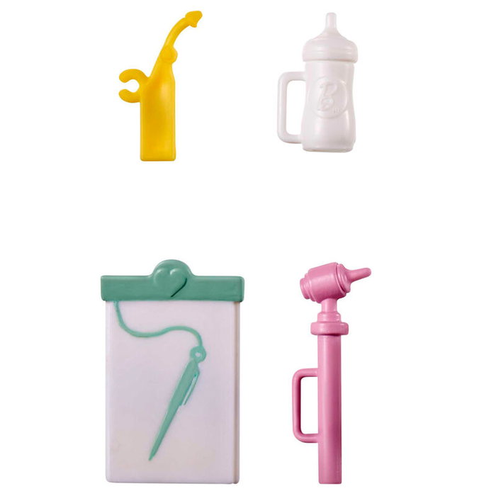 MATTEL Barbie Pédiatre avec bébé et accessoires médicaux