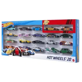 Hot Wheels H7045 Coffret De 20 Véhicules Miniatures 1:64 - Voitures De Collection - Détails Réalistes - Dès 3 Ans