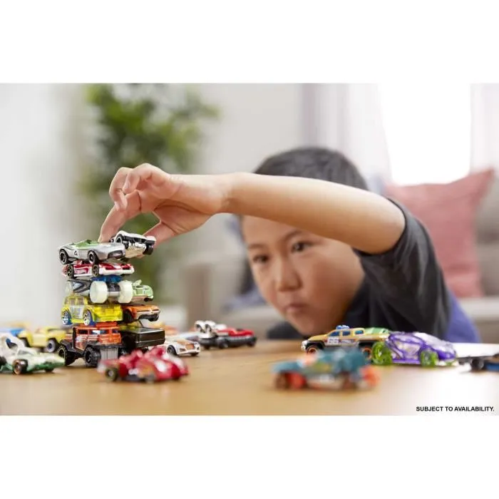 Hot Wheels H7045 Coffret De 20 Véhicules Miniatures 1:64 - Voitures De Collection - Détails Réalistes - Dès 3 Ans
