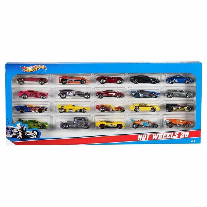 Hot Wheels Coffret de 20 Véhicules miniatures 1:64