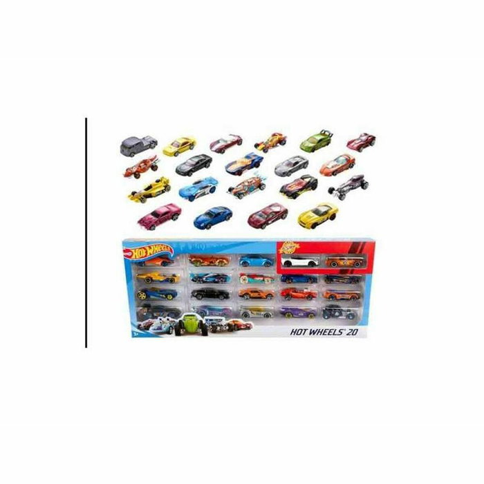 Hot Wheels Coffret de 20 Véhicules miniatures 1:64