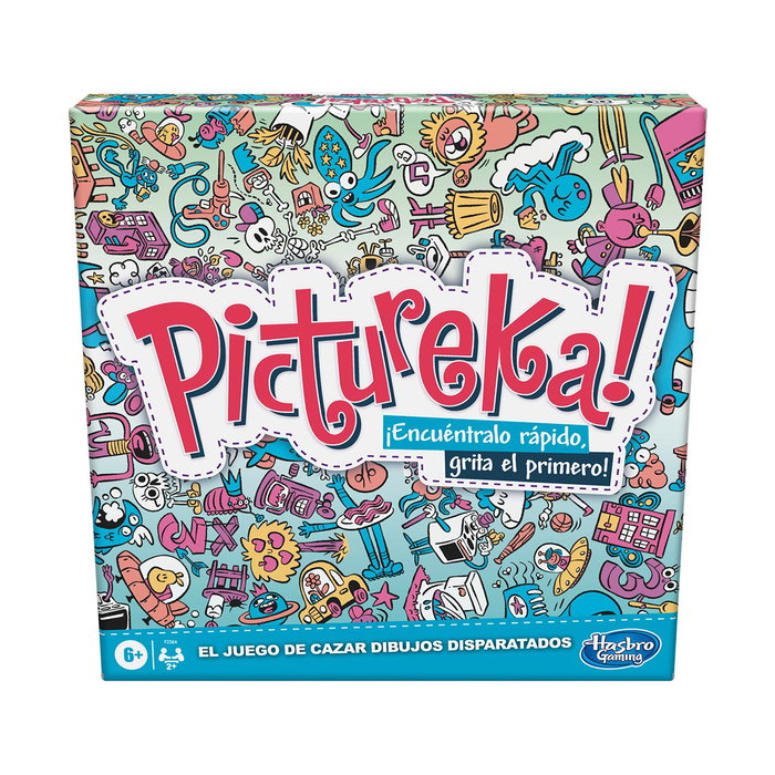 Hasbro Pictureka ! Jeu de société en espagnol, de recherche et d'observation avec cartes et missions, pour enfants à partir de 6 ans Hasbro Pictureka ! Jeu de société en espagnol, de recherche et d'observation avec cartes et missions, pour enfants à partir de 6 ans