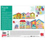 Goula Puzzle éducatif en bois et carton géant 1 à 10 avec 20 pièces illustrées et 10 chiffres pour enfants dès 3 ans - Multilingue