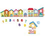 Goula Puzzle éducatif en bois et carton géant 1 à 10 avec 20 pièces illustrées et 10 chiffres pour enfants dès 3 ans - Multilingue