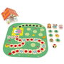 Goula Jeu de société Le Petit Chaperon Rouge en bois - Aide le Petit Chaperon Rouge à arriver chez sa grand-mère - Jouet d'éveil dès 2 ans - Instructions multilingues