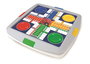Chicos Jeu de dames automatique avec jeu de l'oie, 4 joueurs, 27x27x4 cm