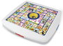 Chicos Jeu de dames automatique avec jeu de l'oie, 4 joueurs, 27x27x4 cm