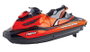 TREXX Moto de Radio-Contrôle Aquatique, Bateau Télécommandé à Double Moteur avec Émetteur 2.4GHz et Batterie 3.7V - 24.5x22x9 cm