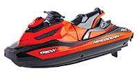 TREXX Moto de Radio-Contrôle Aquatique, Bateau Télécommandé à Double Moteur avec Émetteur 2.4GHz et Batterie 3.7V - 24.5x22x9 cm TREXX Moto de Radio-Contrôle Aquatique, Bateau Télécommandé à Double Moteur avec Émetteur 2.4GHz et Batterie 3.7V - 24.5x22x9 cm