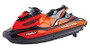 TREXX Moto de Radio-Contrôle Aquatique, Bateau Télécommandé à Double Moteur avec Émetteur 2.4GHz et Batterie 3.7V - 24.5x22x9 cm