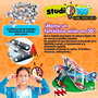 Educa Puzzle 3D Avion à Assembler - Référence 19185 - Kit de Construction avec Vis et Écrous - Développe la Motricité - À Partir de 5 Ans - Multilingue