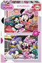 Educa Puzzle Minnie - 2 x 20 Pièces - Jeu de Puzzle pour Enfants de 3 à 5 Ans