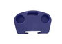 Soportes Plásticos - Table de chaise de plage pliable 23x37x4 cm - Modèles assortis (Azul, Pistacho) - Multilingue