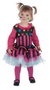 BigBuy Carnival Déguisement Bébé Femme Clown Rayé - 18 Mois