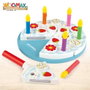 Color Baby Gâteau d'anniversaire en Bois 26 Pièces - Woomax - Jouet Éducatif 3 Ans