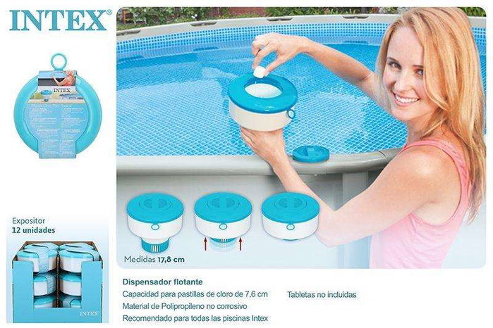 Intex - Dispensateur de chlore pour piscine de 17,8 cm Intex - Dispensateur de chlore pour piscine de 17,8 cm