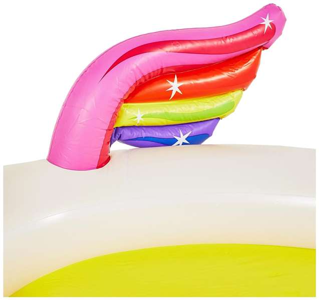 Intex Piscine Gonflable Licorne, 272 x 193 x 104 cm, Pour Enfants à Partir de 2 Ans