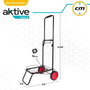 Color Baby - Chariot de transport multiusage plage, capacité 50 kg, dimensions 35 x 14 x 61 cm, métal