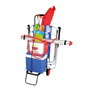 Color Baby - Chariot de transport multiusage plage, capacité 50 kg, dimensions 35 x 14 x 61 cm, métal