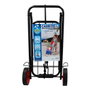 Color Baby - Chariot de transport multiusage plage, capacité 50 kg, dimensions 35 x 14 x 61 cm, métal