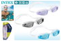 Intex Lunettes de natation Free Style Sport Goggles pour enfants (dès 8 ans) - Modèles assortis - Réf. Lente natación juvenil