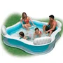 Intex 56475 Piscine familiale octogonale bleue avec sièges et appuie-tête 229 x 229 x 66 cm