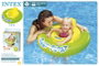 Intex Bouée de bain bébé ronde, 76 cm, pour 6 mois à 2 ans, PVC
