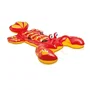 Intex Bouée Gonflable Homard à Chevaucher pour Enfants, Jeu de Piscine avec 4 Poignées, Vinyle Résistant, Vert et Rouge