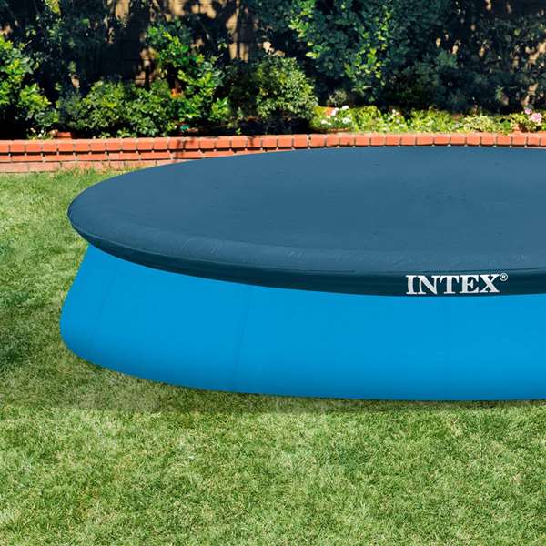 Intex Bâche de protection ronde de 3,66 m pour piscine Intex Bâche de protection ronde de 3,66 m pour piscine
