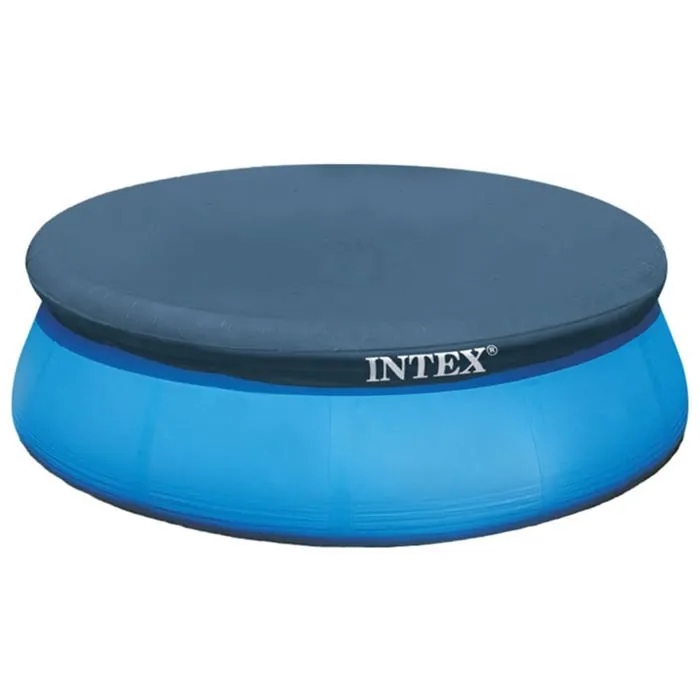 Intex Bâche de Protection pour Piscine Ronde Autoportante, Diamètre 3.66 m (366 cm), PVC 120 Microns, Kit de Réparation Inclus - Réf. 28030 Intex Bâche de Protection pour Piscine Ronde Autoportante, Diamètre 3.66 m (366 cm), PVC 120 Microns, Kit de Réparation Inclus - Réf. 28030