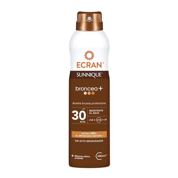 Ecran Sunnique Brume d'Huile SPF 30, 250 ml