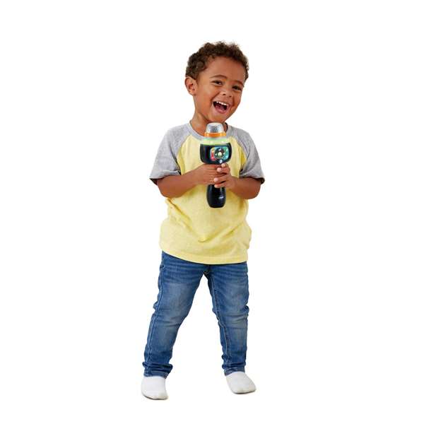 Vtech Microphone enfant Canta Conmigo avec 15 chansons populaires, connexion smartphone/MP3, avec lumières et sons, pour 2 à 6 ans, alimenté par 3 piles AAA Vtech Microphone enfant Canta Conmigo avec 15 chansons populaires, connexion smartphone/MP3, avec lumières et sons, pour 2 à 6 ans, alimenté par 3 piles AAA
