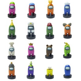 Bizak Figurines Among Us S2 Boîte - Collection 16 Modèles