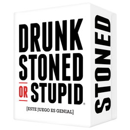 Cojones Games Jeu de Cartes Drunk Stoned or Stupid - Party Game Adulte +18, 4+ Joueurs, 30 Minutes