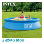 Intex Piscine gonflable Easy Set 244 x 61 cm