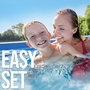 Intex Piscine gonflable Easy Set ronde, capacité 1942 L, pour 6 ans et plus, dimensions 244 x 61 cm, PVC