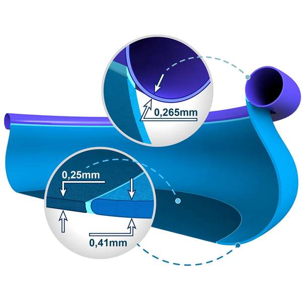 Intex Piscine gonflable Easy Set ronde, capacité 1942 L, pour 6 ans et plus, dimensions 244 x 61 cm, PVC