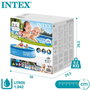 Intex - Piscine gonflable ronde Easy Set avec filtre pompe, capacité 1942 litres, 244 x 61 cm