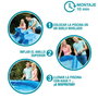 Intex - Piscine gonflable ronde Easy Set avec filtre pompe, capacité 1942 litres, 244 x 61 cm