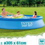 Intex - Piscine gonflable ronde Easy Set avec filtre-pompe, capacité 3077 litres, 305 x 61 cm - PVC